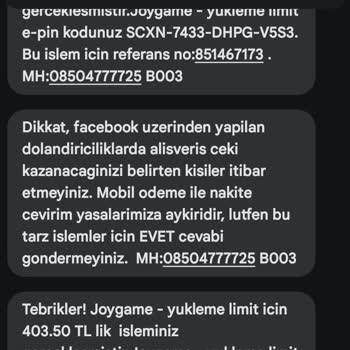 Yanlış Fatura Kesintisi Ve Mobil Ödeme Sorunu