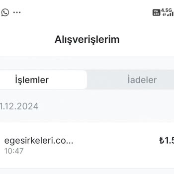 Ege Sirkeleri Sipariş Takibi Sorunu ve İletişim Eksikliği