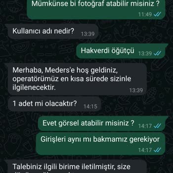 Meders Firmasının İletişim Ve Destek Eksikliği