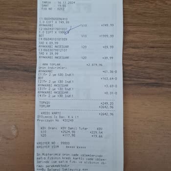 Su Geçiren Kar Botu Ve Yetersiz Müşteri Hizmeti