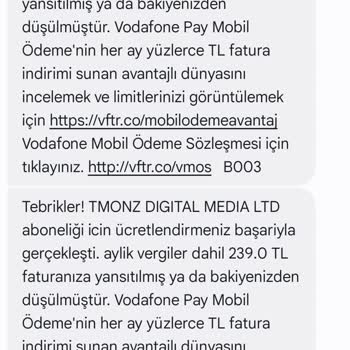İzinsiz Abonelik Ve Fatura Şoku
