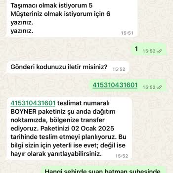 Boyner Siparişimde Teslimat Sorunu