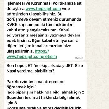 Boyner Siparişimde Teslimat Sorunu