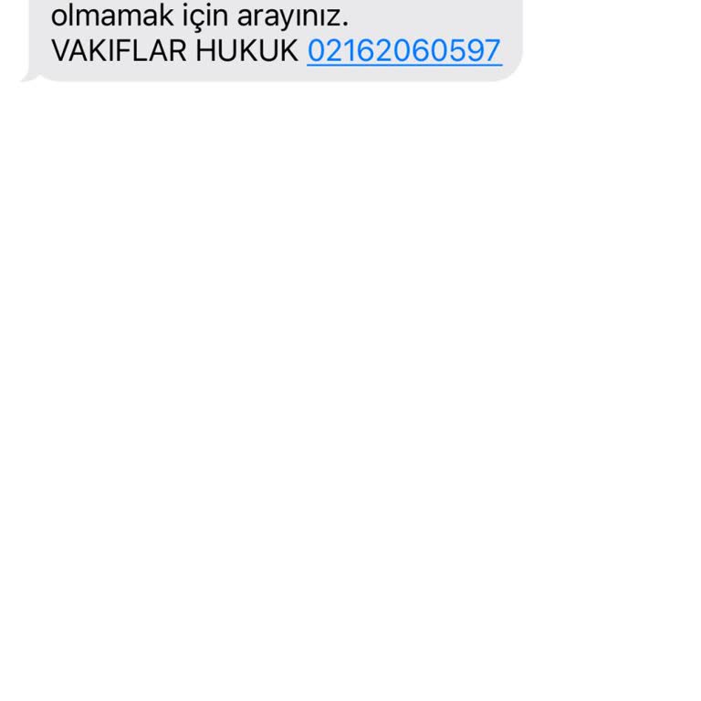 Yanıltıcı Hukuk Bürosu Mesajlarıyla Mağduriyet