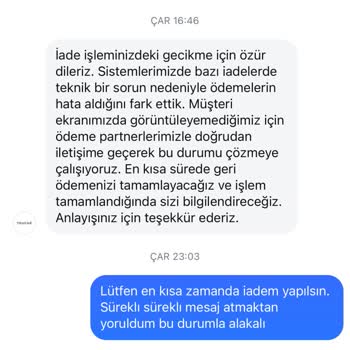 İade Sürecindeki Sorunlar Ve Yanıltıcı Bilgilendirme
