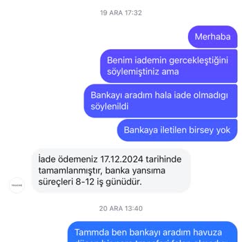 İade Sürecindeki Sorunlar Ve Yanıltıcı Bilgilendirme