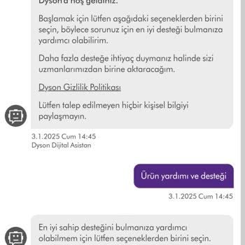 Dyson Ürün Ve Servis Sorunları