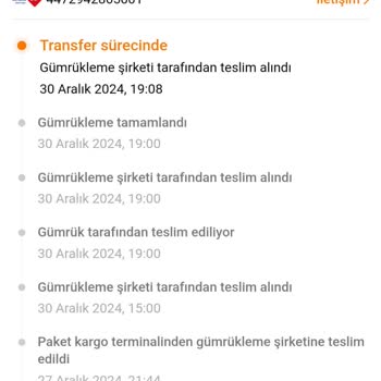 Kargo Takip Sorunu Ve Güncellenmeyen Bilgiler
