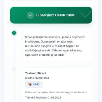 Ürün Teslimatı Ve İletişim Sorunu