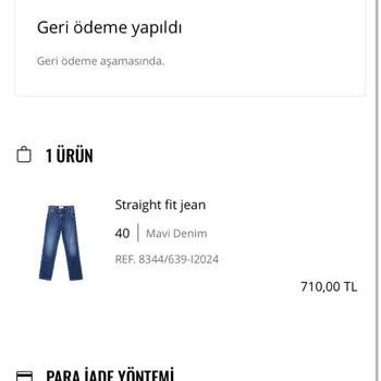Stradivarius İade Ücretimi Yatırmıyor Ve Müşteri Hizmetleri Yetersiz