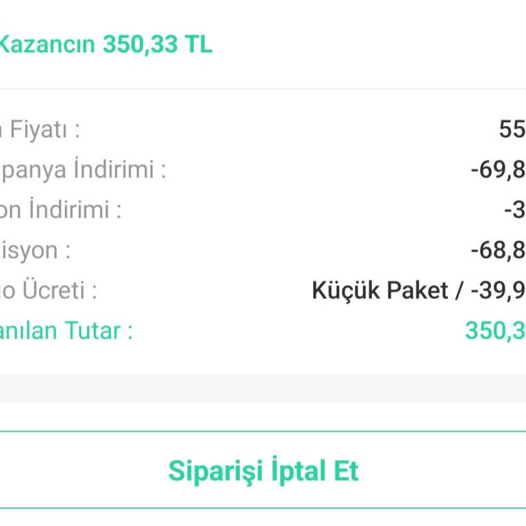 Yüksek Komisyon Kesintileri Kazancımı Azaltıyor