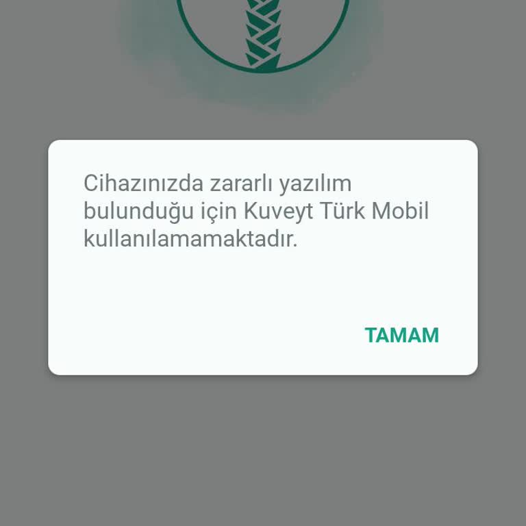 Kuveyt Türk Mobil Bankacılık Erişim Sorunu