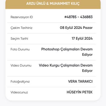 Düğün Fotoğrafları Ve Videoları Teslim Edilmiyor