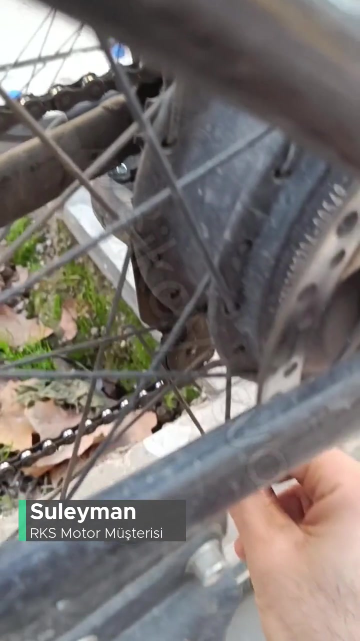 RKS  Mj1 Elektrikli Bisiklet Jant Sorunu! videonun kapak resmi