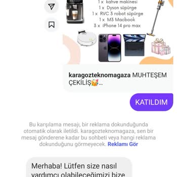 Sahte Çekiliş Ve Tehdit: Yardım Bekliyorum