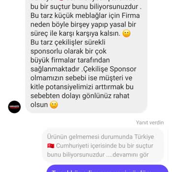 Sahte Çekiliş Ve Tehdit: Yardım Bekliyorum