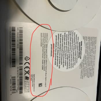 Yanlış Seri Numarası Ve Açılmış Kutu Sorunu