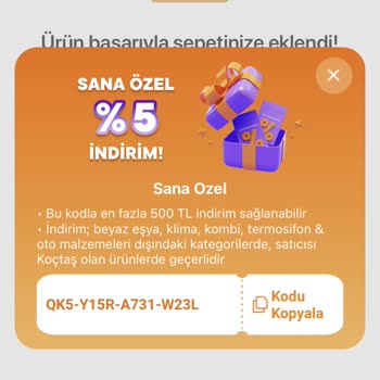 Süresi Dolan İndirim Kodu Mağduriyeti