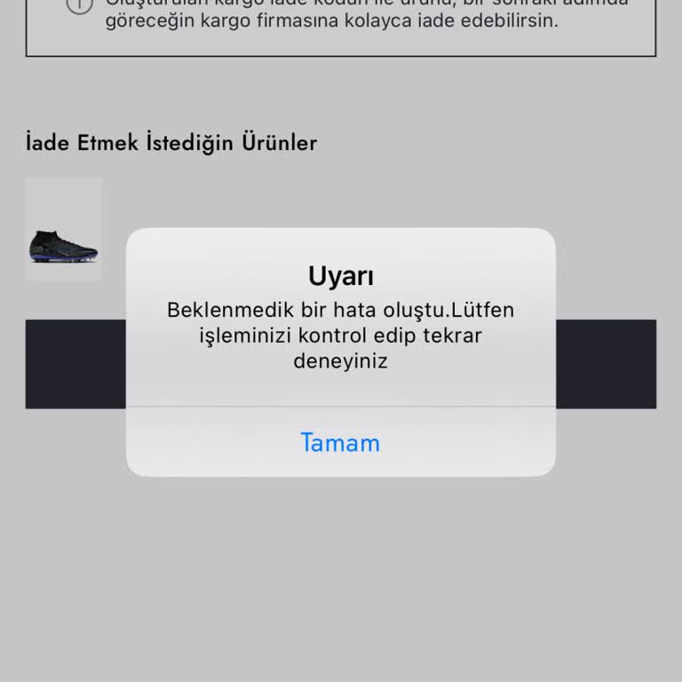 İade İşleminde Yaşanan Sorunlar