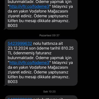 Numara Taşıma Sonrası Fatura Sorunu