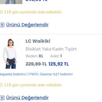 Yanlış Ve Kusurlu Ürün Gönderimi