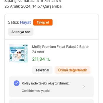 Yanlış Ürün Gönderimi Ve İade Süreci Sorunu