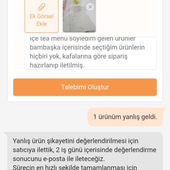Yanlış Ürünler Ve Yetersiz İade Süreci