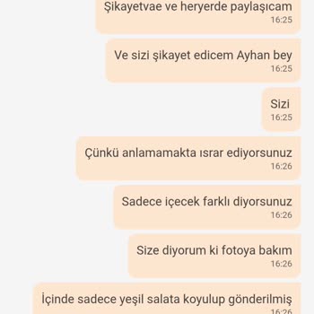 Yanlış Ürünler Ve Yetersiz İade Süreci