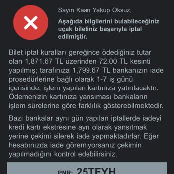 Koşulsuz İptal Güvencesiyle Mağduriyet