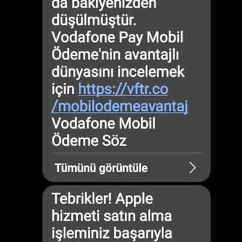 Vodafone Mobil Ödeme Kabusu: Kontrolsüz İşlemler