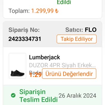 FLO Ayakkabı Teslim Edilmeyen Ayakkabı Ve İletişim Sorunları