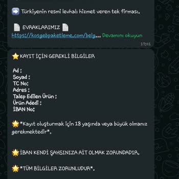 Kişisel Bilgilerimin İzinsiz Kullanımına Karşı Uyarı
