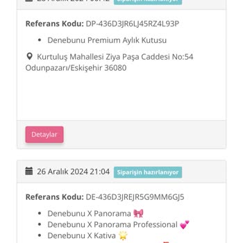 Denebunu'dan Geç Teslimat Ve Yetersiz Müşteri Hizmetleri