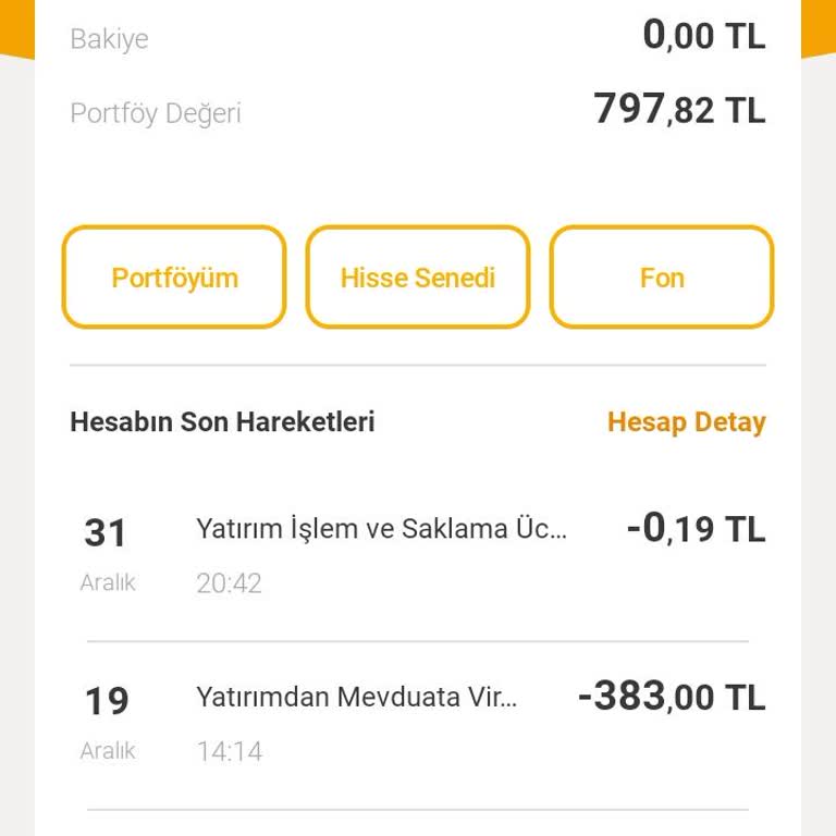 Hisse Senedi Aktarımı Sorunu