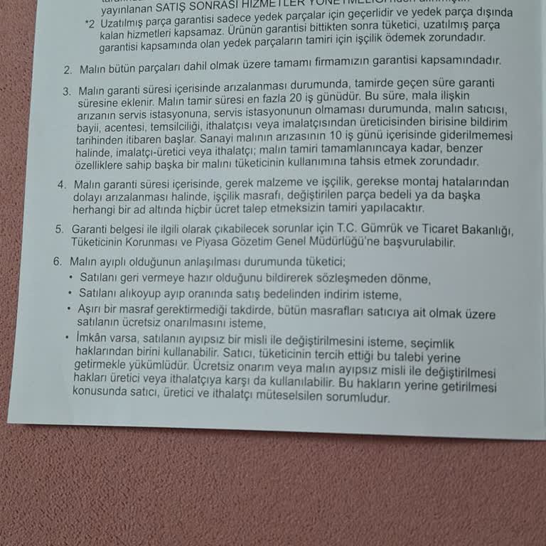 Çamaşır Makinesi Servis Ücreti Sorunu
