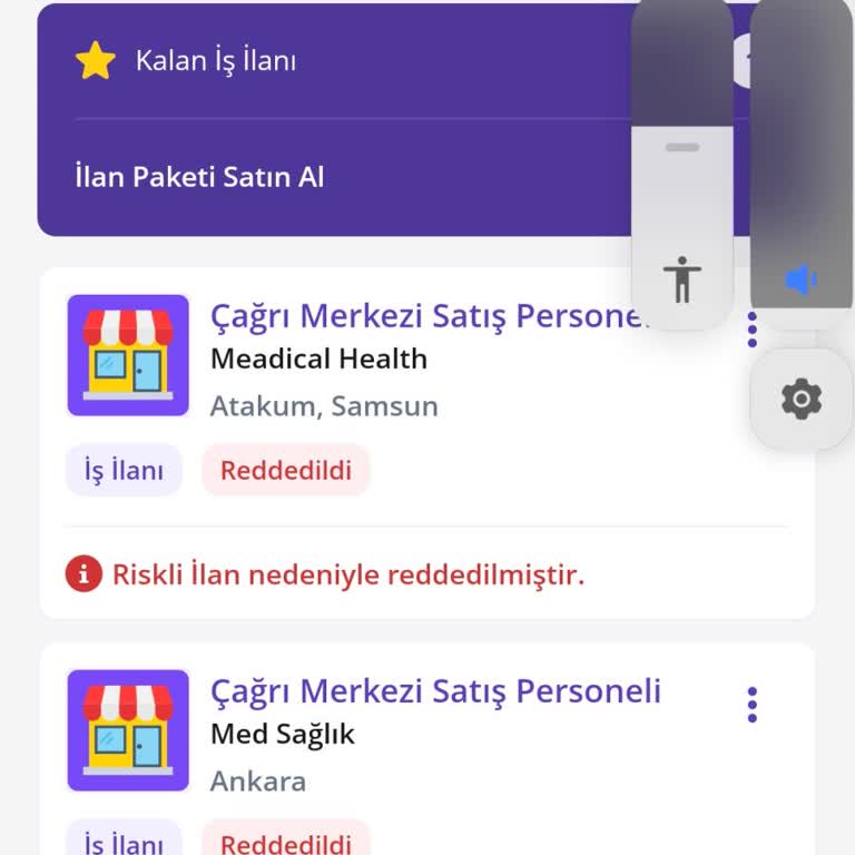 Getiriş İlan Yayınlama Sorunu