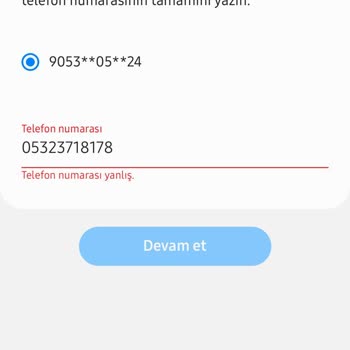 Samsung Hesap Doğrulama Sorunu Ve İletişim Engeli