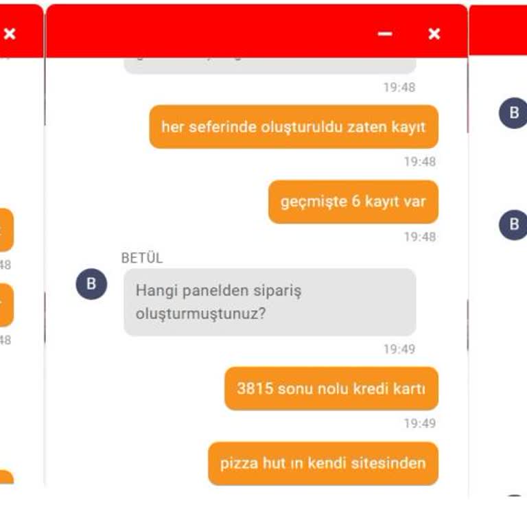 Pizza Hut İade Süreci Kabusu