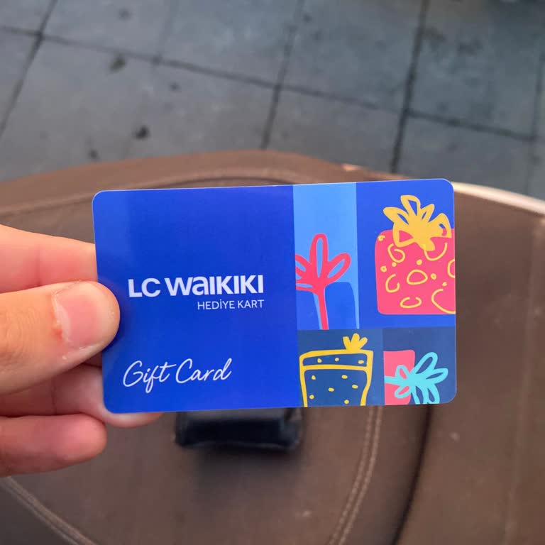 LC Waikiki Mağazasında Hediye Kartı Sorunu