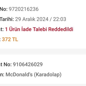 Trendyol GO'da Fiş Sorunu Ve Hesap Askıya Alınması