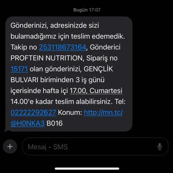 Kargo Teslimatında Yaşanan Sorun