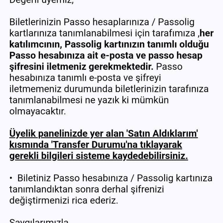 Biletler Yüklenmedi, Maç Yarın!