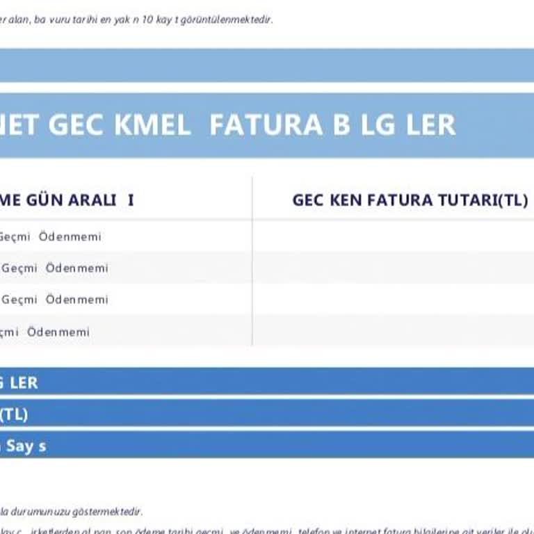 E-Devlet | Turkiye.gov.tr Yanlış Borç Bildirimi İle Kredi Notu Sorunu