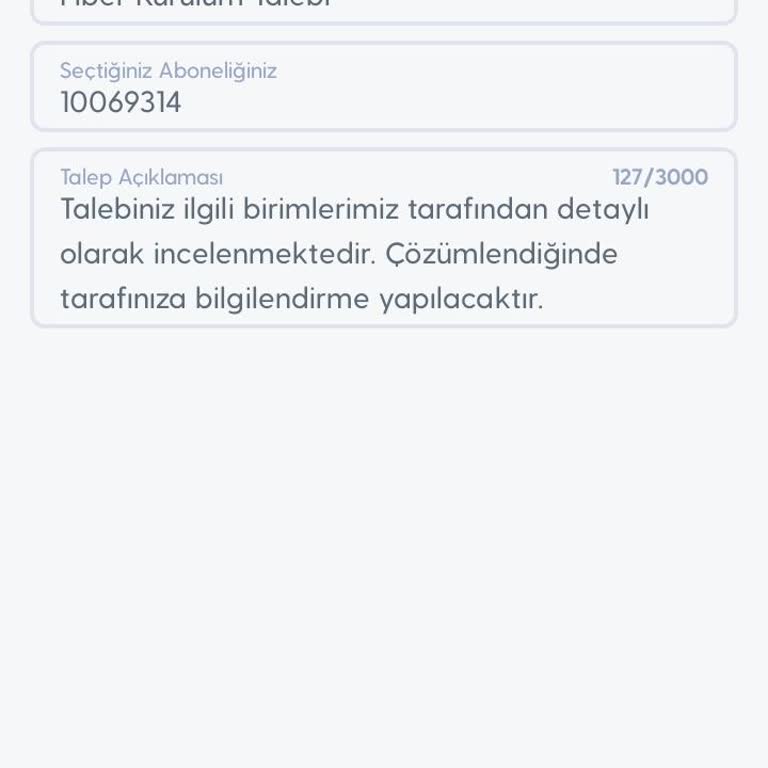 İnternet Nakil İşlemi Süresiz Beklemede