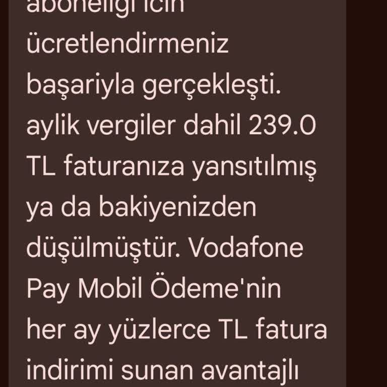Vodafone'un İstem Dışı Üyelik Sorunu