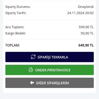 Sipariş Verilen Ayakkabının İadesi Hala Yapılmadı