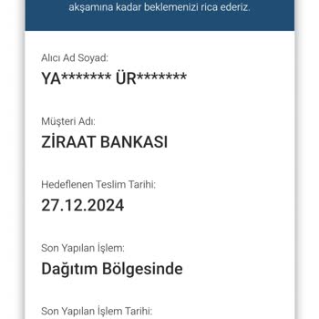 Kayıp Kargo Ve Ulaşılamayan Müşteri Hizmetleri