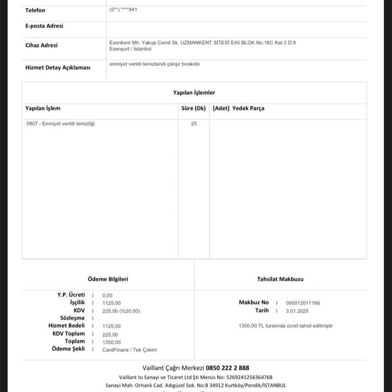 Kombi Servisi Mağduriyeti: Çifte Ücretlendirme Ve Yanıltıcı Hizmet