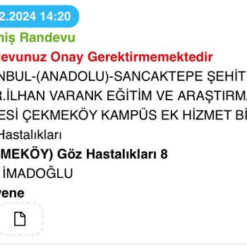 Yanlış Gözlük Reçetesi Ve İlgisiz Davranış