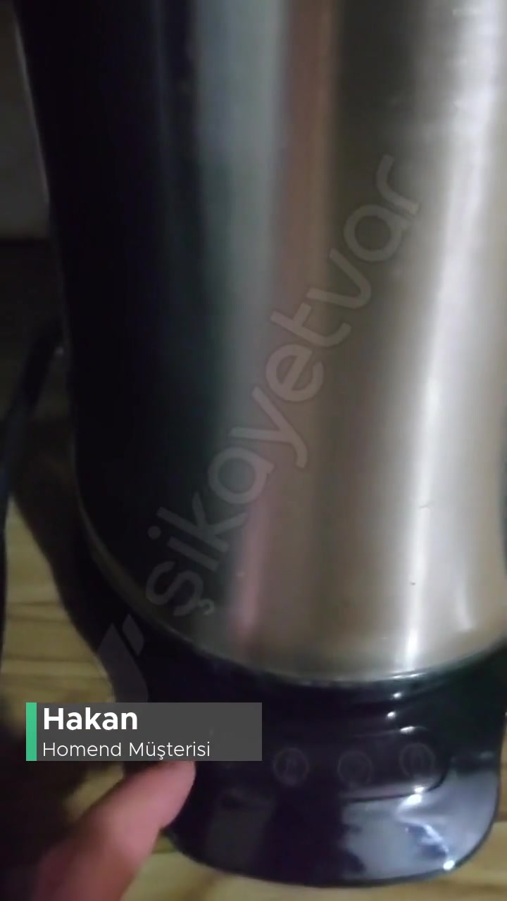 Homend Royaltea Elegant 1774H Konuşan Çay Makinesi Konuşmuyor! videonun kapak resmi